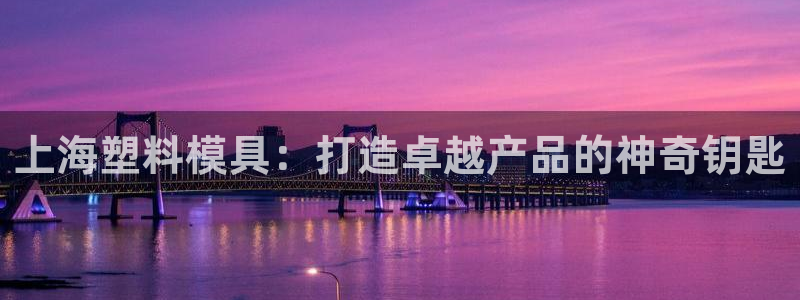 太阳http下载：上海塑料模具：打造卓越产品的神奇钥匙