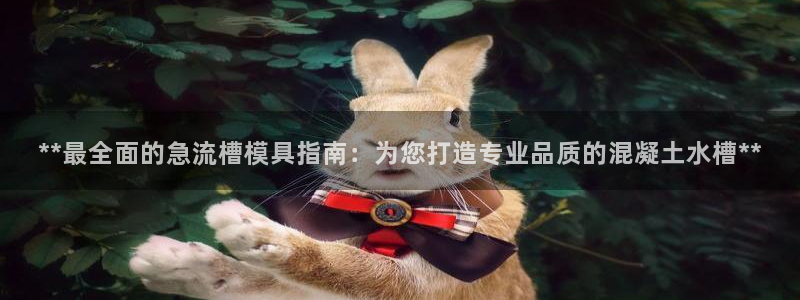 太阳集团官网8722：**最全面的急流槽模具指南：为您打造专业品质的混凝土水槽**
