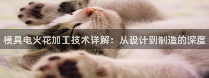 2138cn太阳集团古天乐·网上娱乐：模具电火花加工技术详解